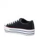 Zapatillas lona Refresh con plataforma negras