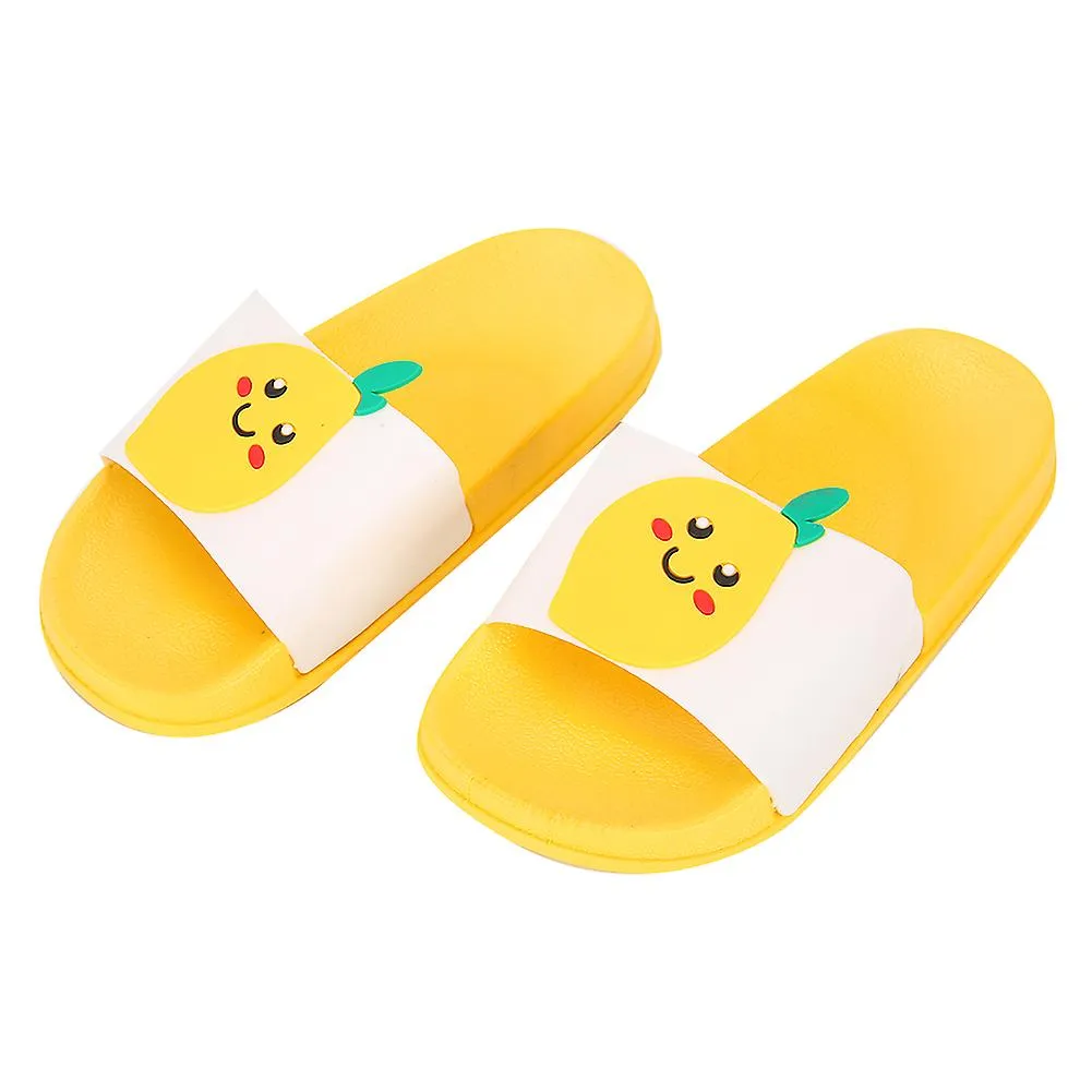 Zapatillas para niños con patrón de frutas de dibujos animados Zapatillas para niños elásticas transpirables antideslizantes (ta