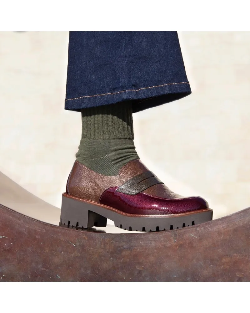 Zapato mocasín  KIOWA DE PIEL charol | CALLAGHAN 13447