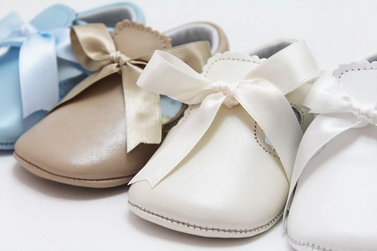 Zapatos bautizo bebé niño