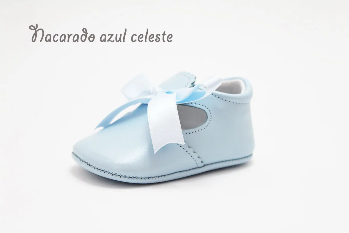 Zapatos bautizo bebé niño