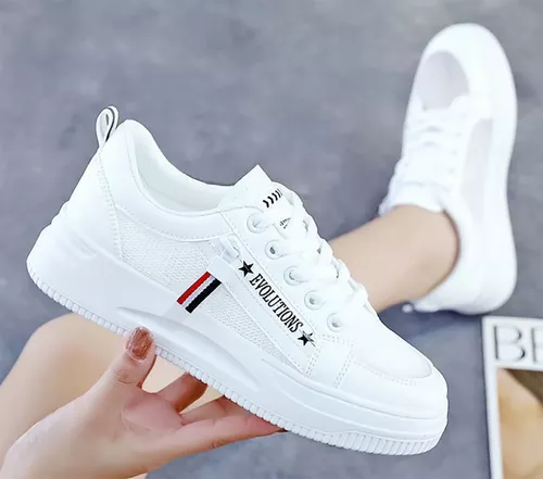Zapatos Casuales De Moda De Malla Transpirable Para Mujer
