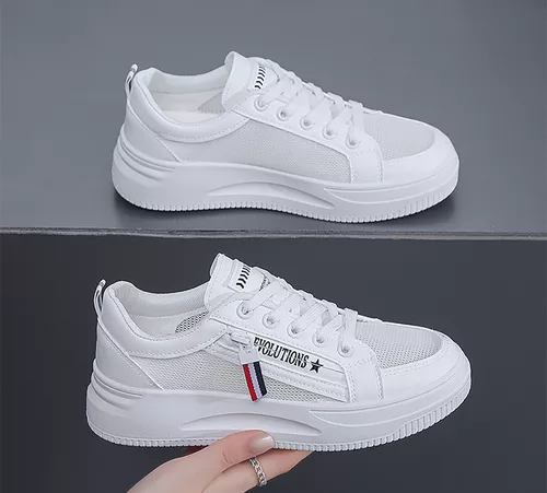 Zapatos Casuales De Moda De Malla Transpirable Para Mujer