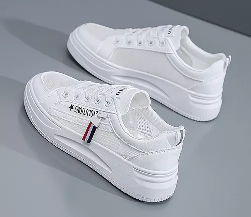 Zapatos Casuales De Moda De Malla Transpirable Para Mujer