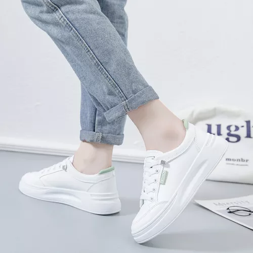 Zapatos Casuales De Tenis Con Plataforma Para Mujer