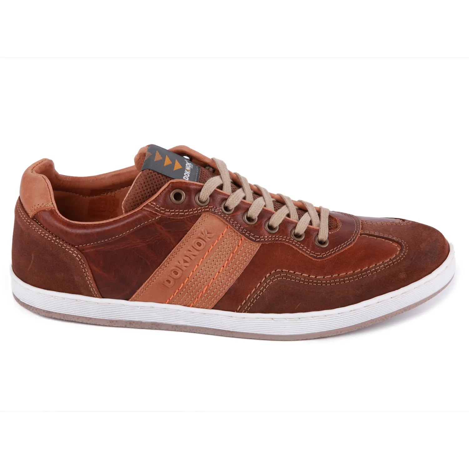 Zapatos casuales homme Doknok camel
