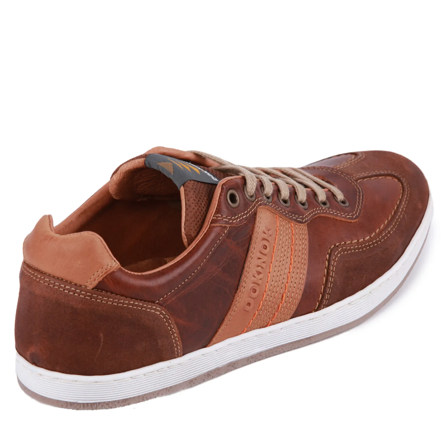 Zapatos casuales homme Doknok camel