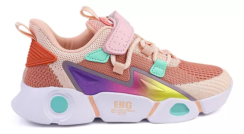 Zapatos Casuales Para Niños Y Niñas, De Punto, Transpirables