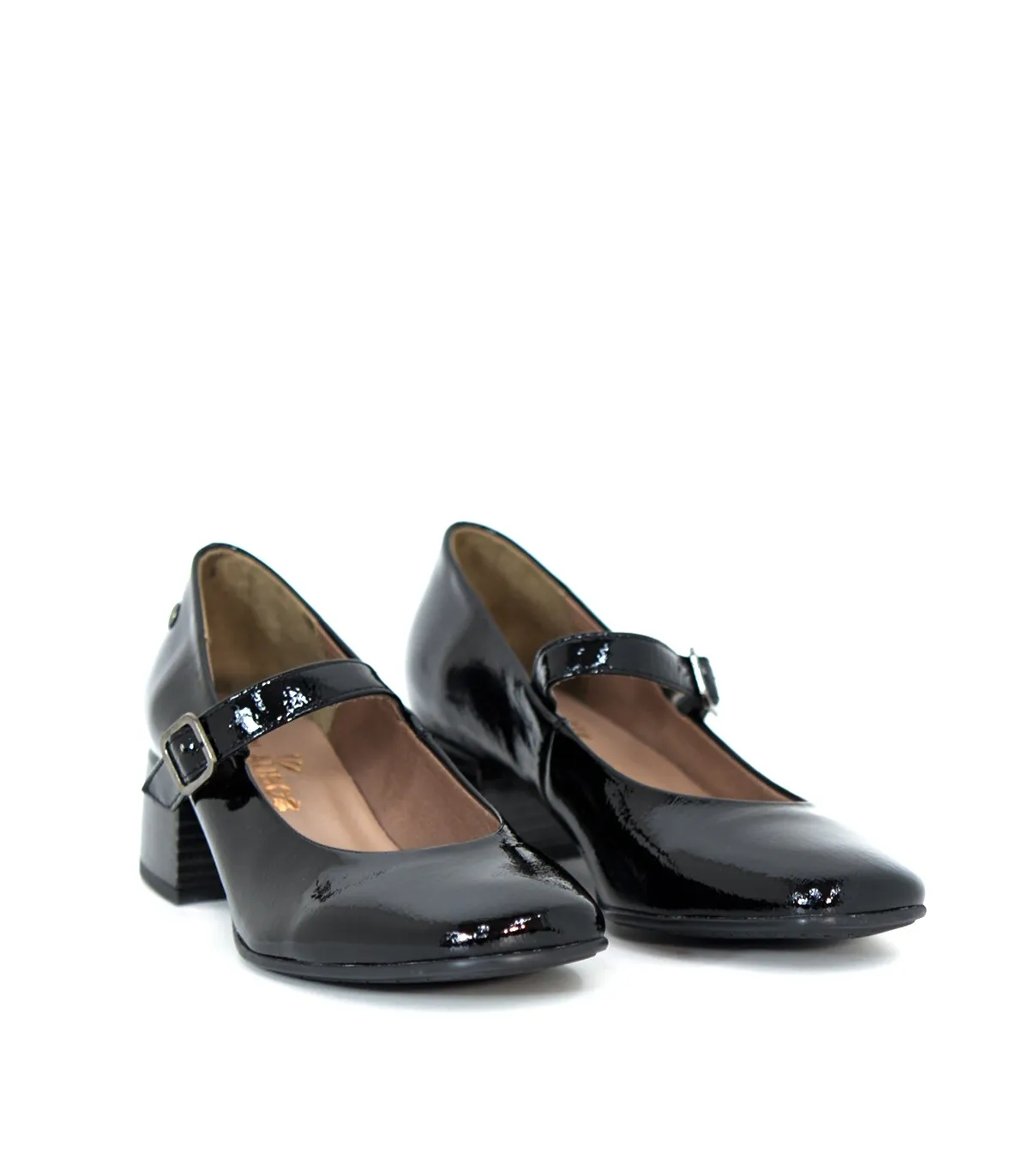 ZAPATOS CHAROL 9992 NEGRO