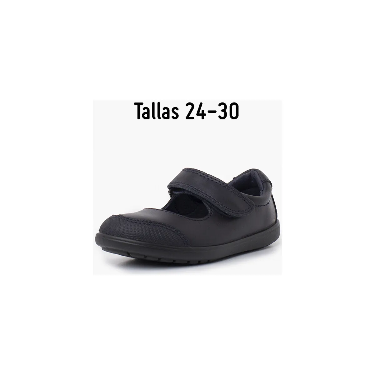 Zapatos Colegiales Niña Merceditas Puntera Reforzada