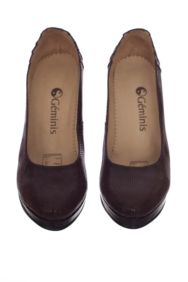 ZAPATOS COLOR CAFé  GEMINIS