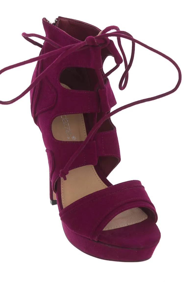 ZAPATOS COLOR MORADO  SHOEDAZZLE