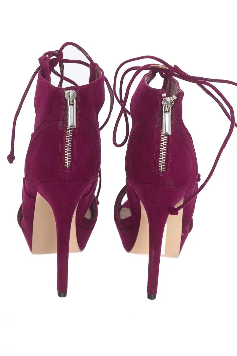 ZAPATOS COLOR MORADO  SHOEDAZZLE