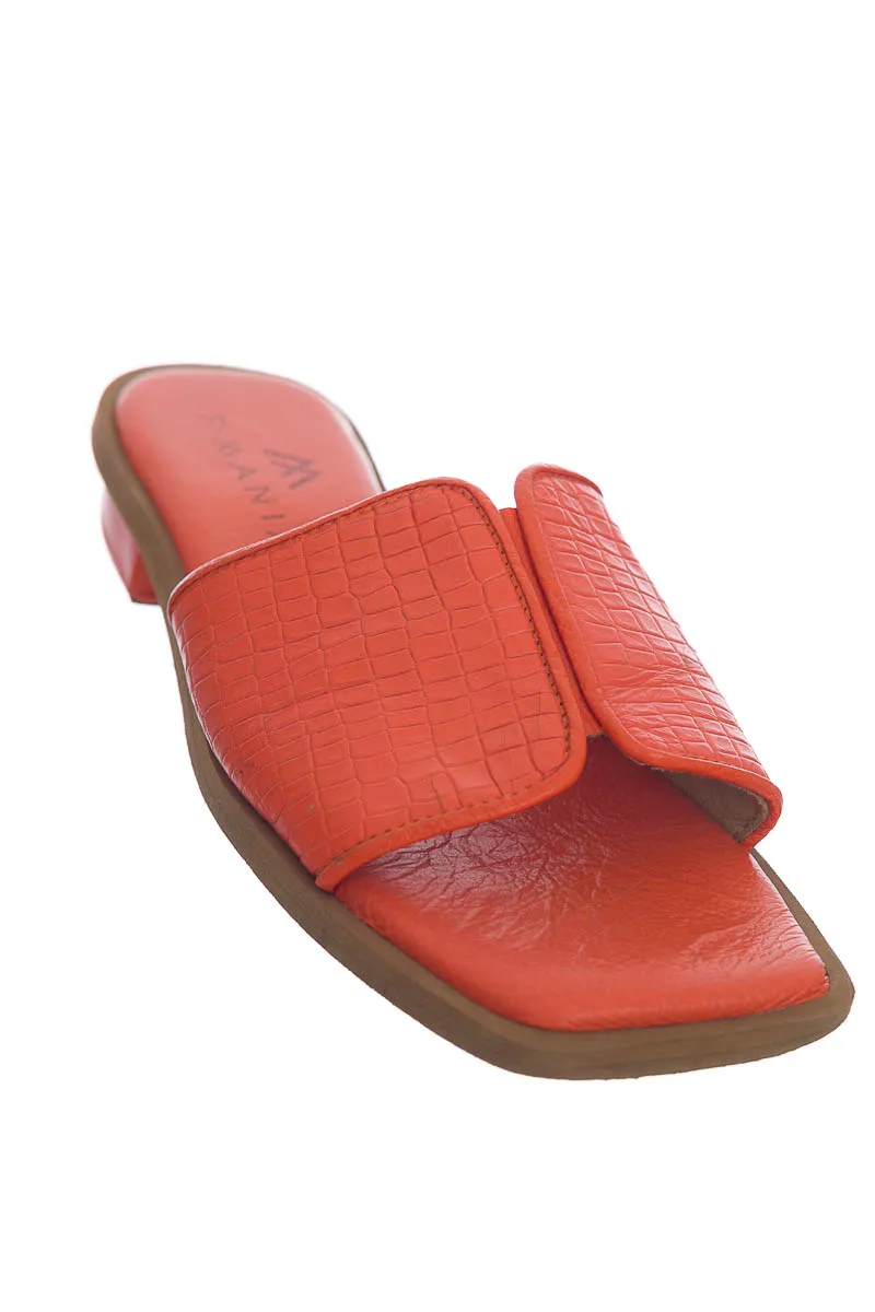 ZAPATOS COLOR NARANJA  F.MANIA