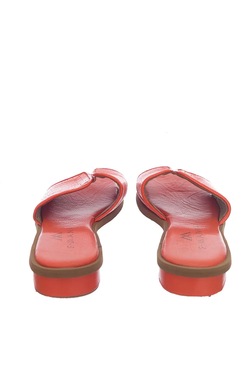 ZAPATOS COLOR NARANJA  F.MANIA