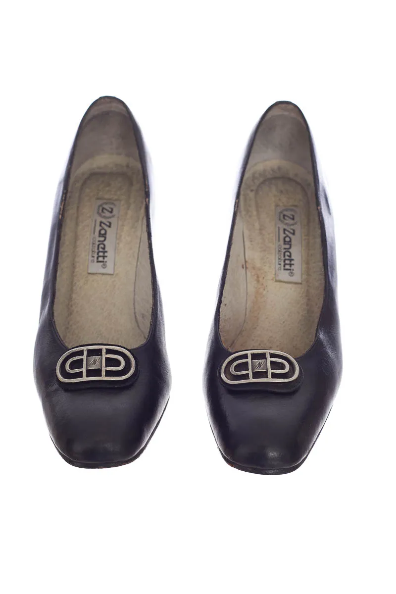 ZAPATOS COLOR NEGRO  ZANETTI