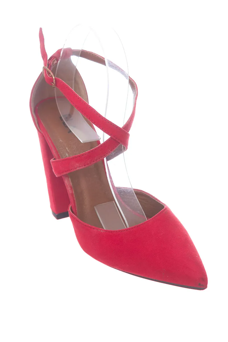ZAPATOS COLOR ROJO  ELA