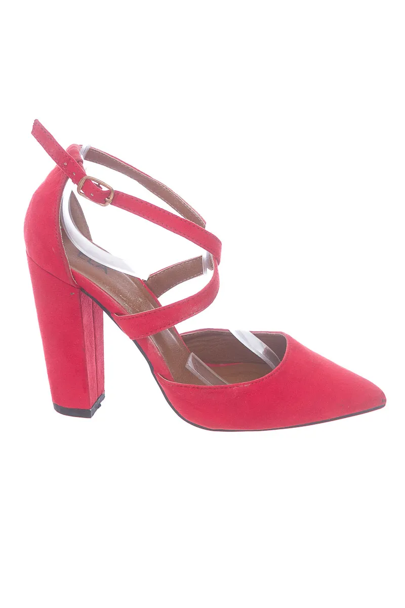 ZAPATOS COLOR ROJO  ELA