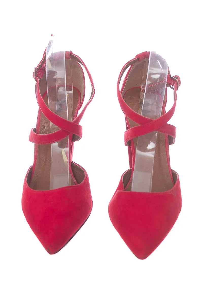 ZAPATOS COLOR ROJO  ELA