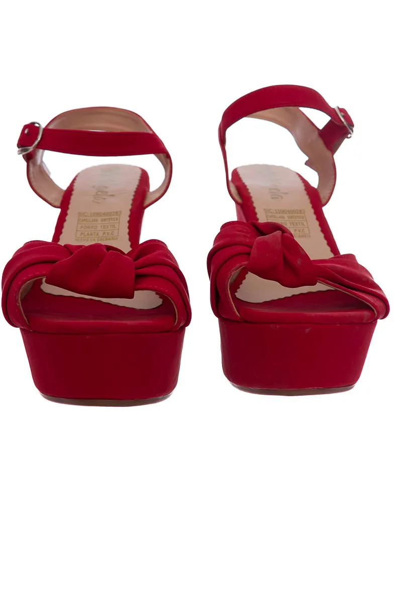 ZAPATOS COLOR ROJO  KAELA