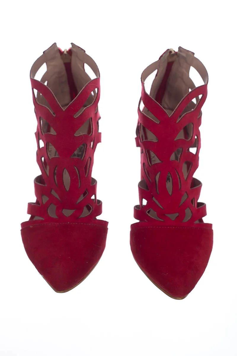 ZAPATOS COLOR ROJO  PAPATOS