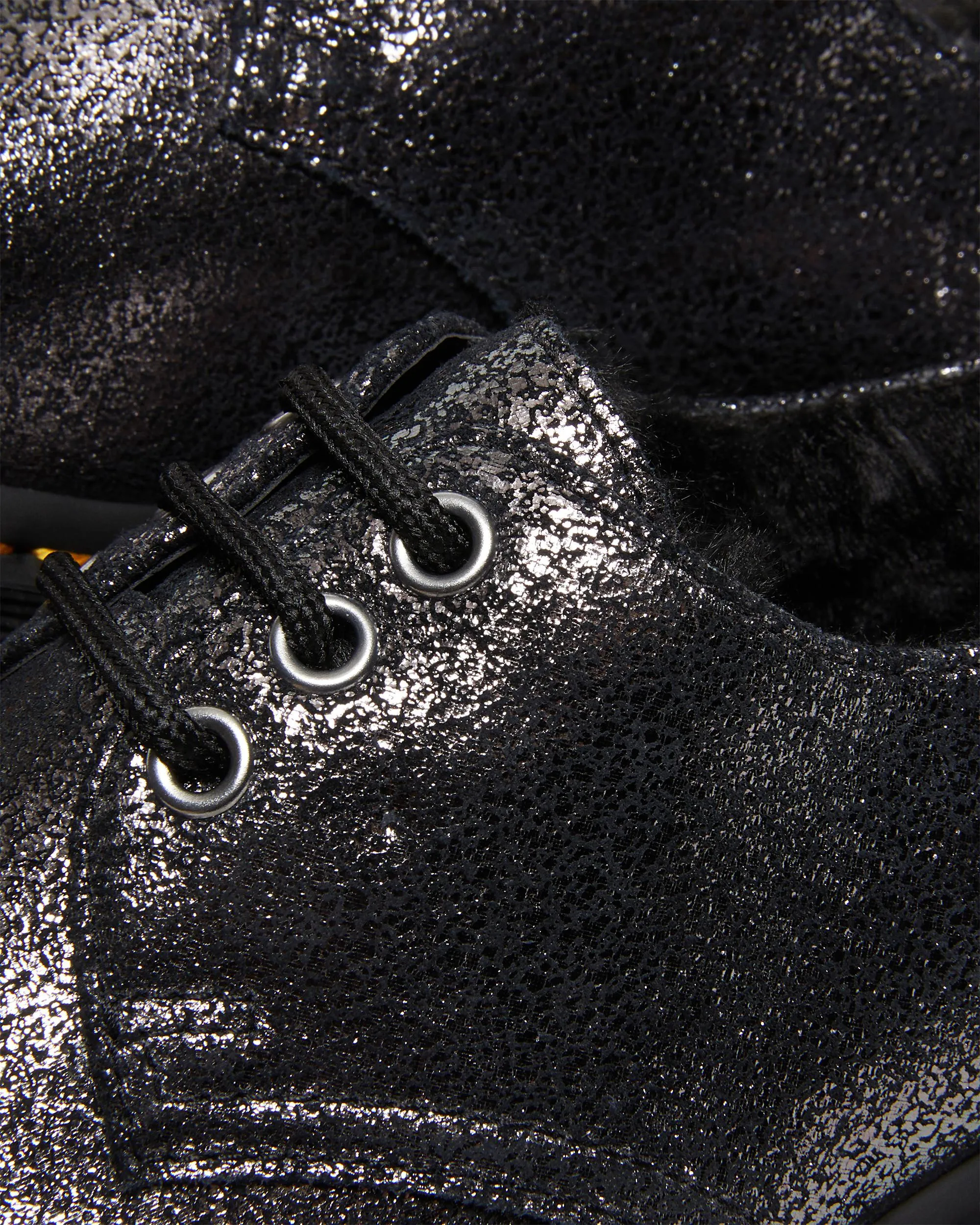 Zapatos Con Plataforma 1461 Metalizados Con Forro Sintético