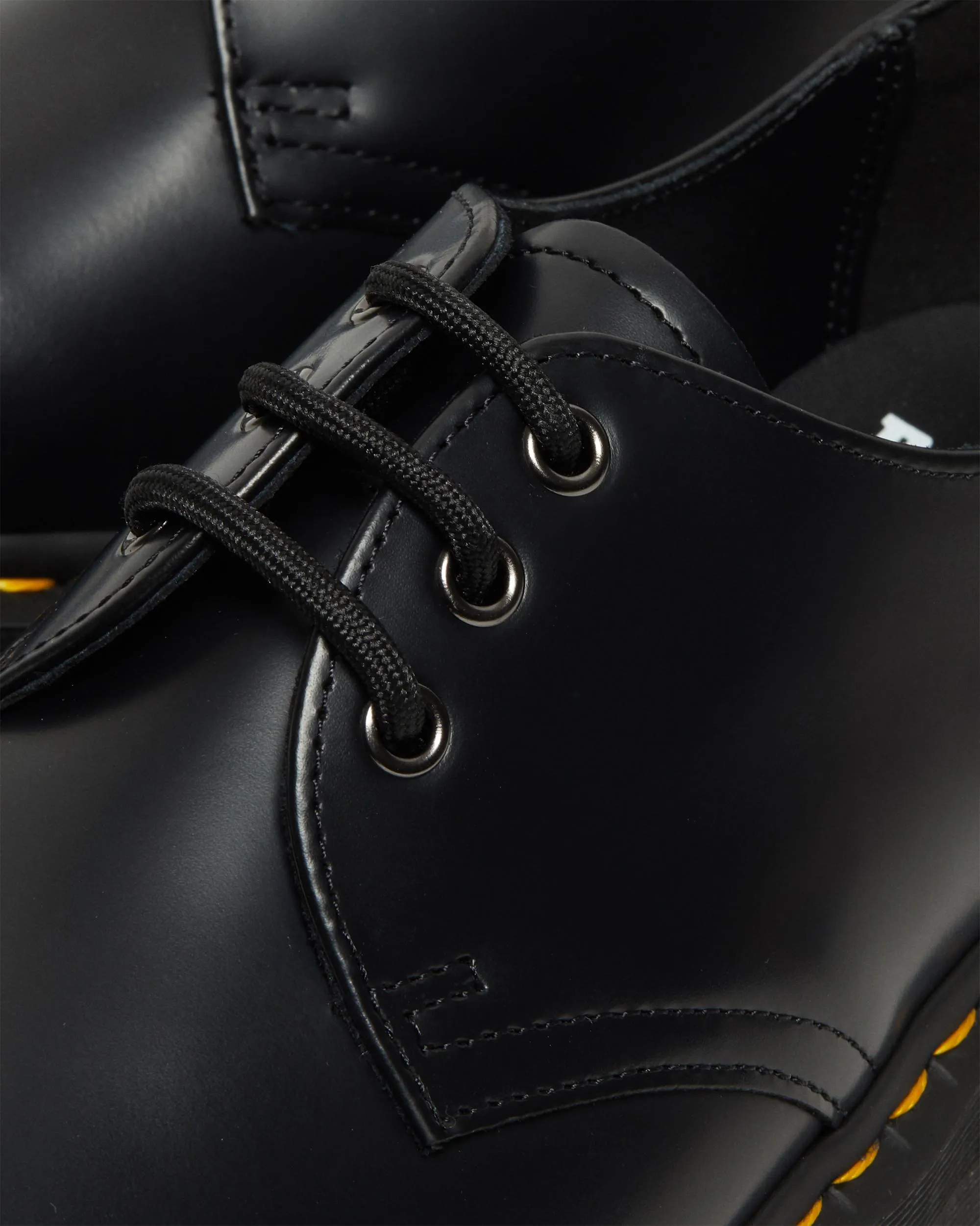 Zapatos con plataforma 1461 Quad de piel Smooth