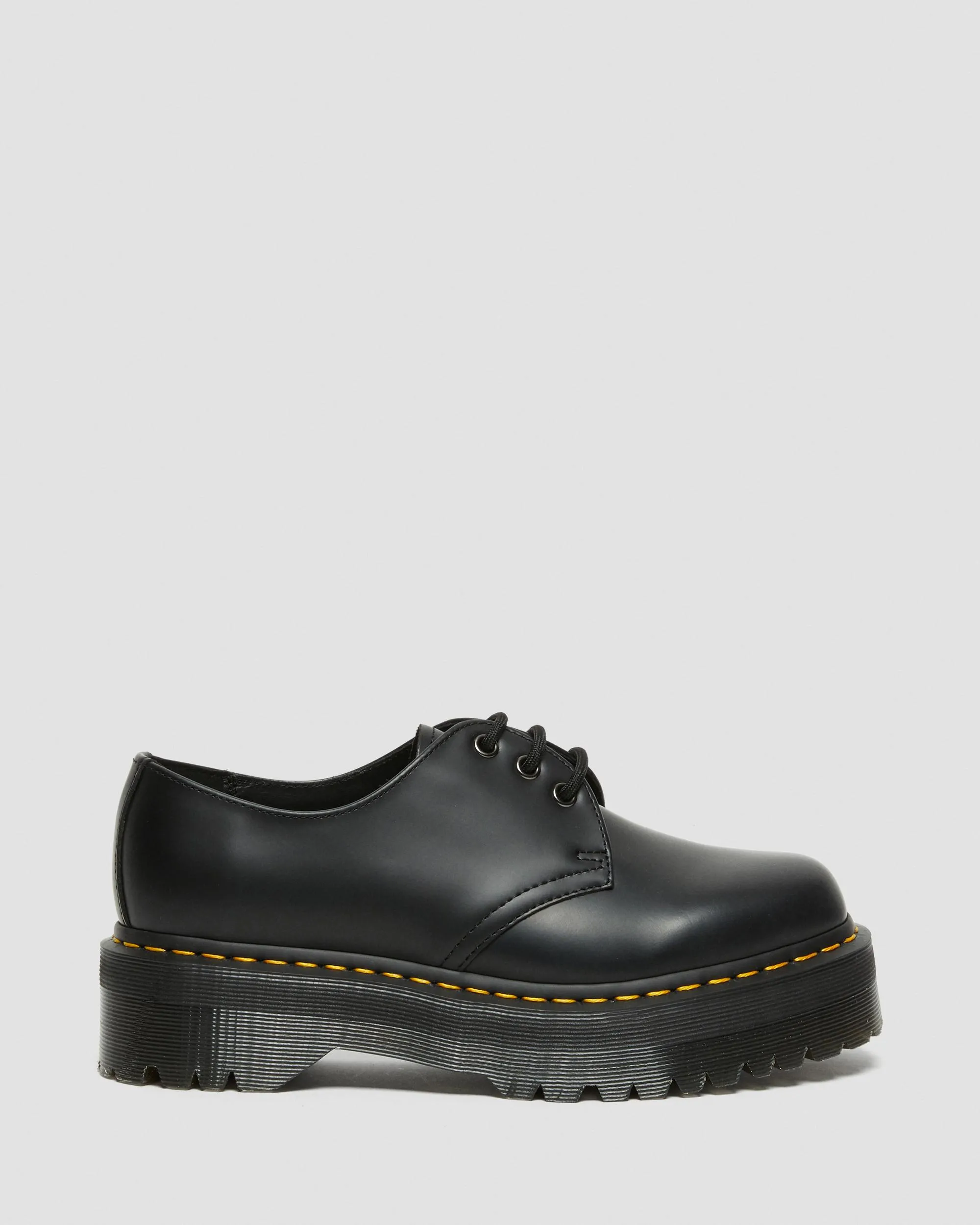Zapatos con plataforma 1461 Quad de piel Smooth