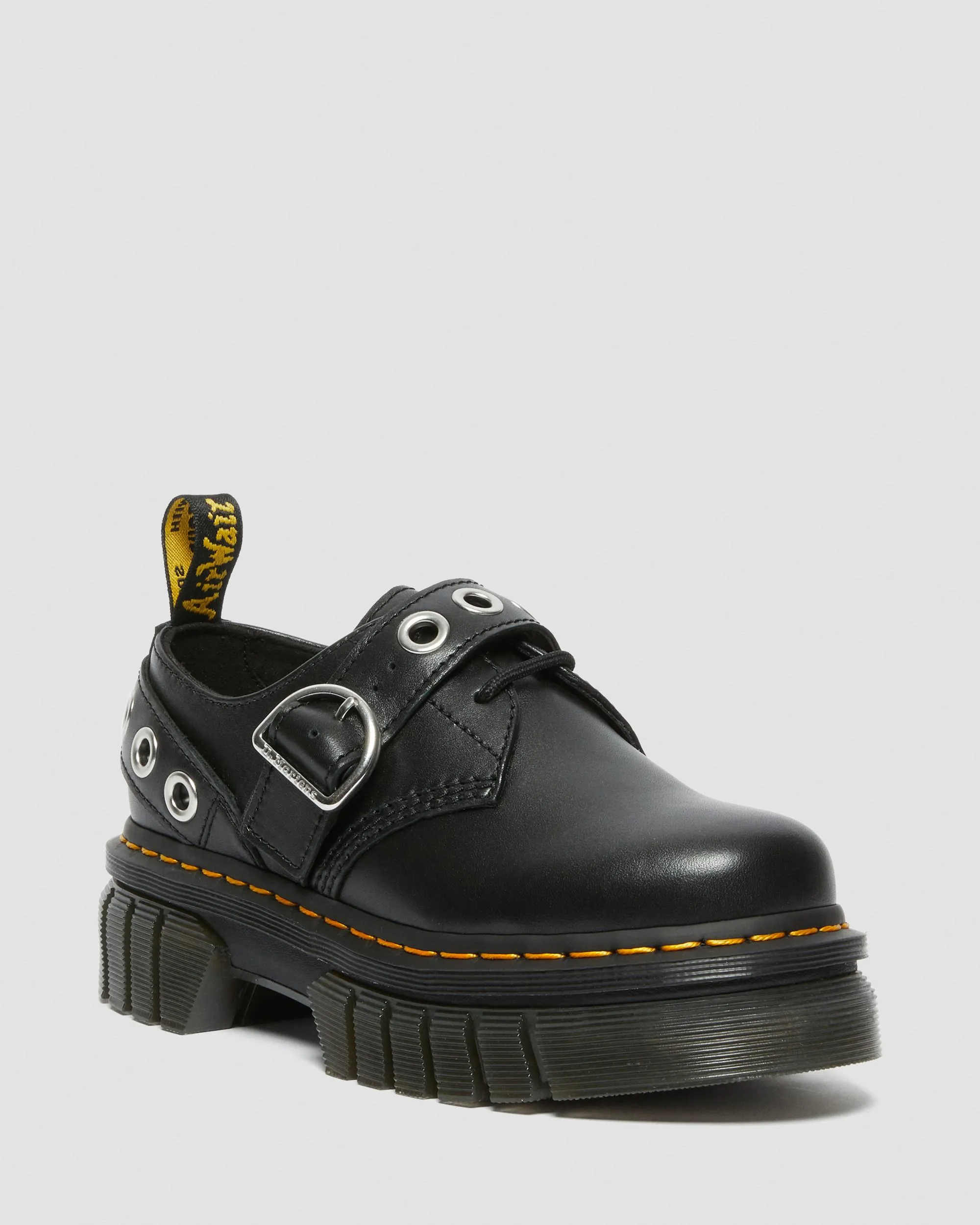 Zapatos con plataforma Audrick Hardware de piel