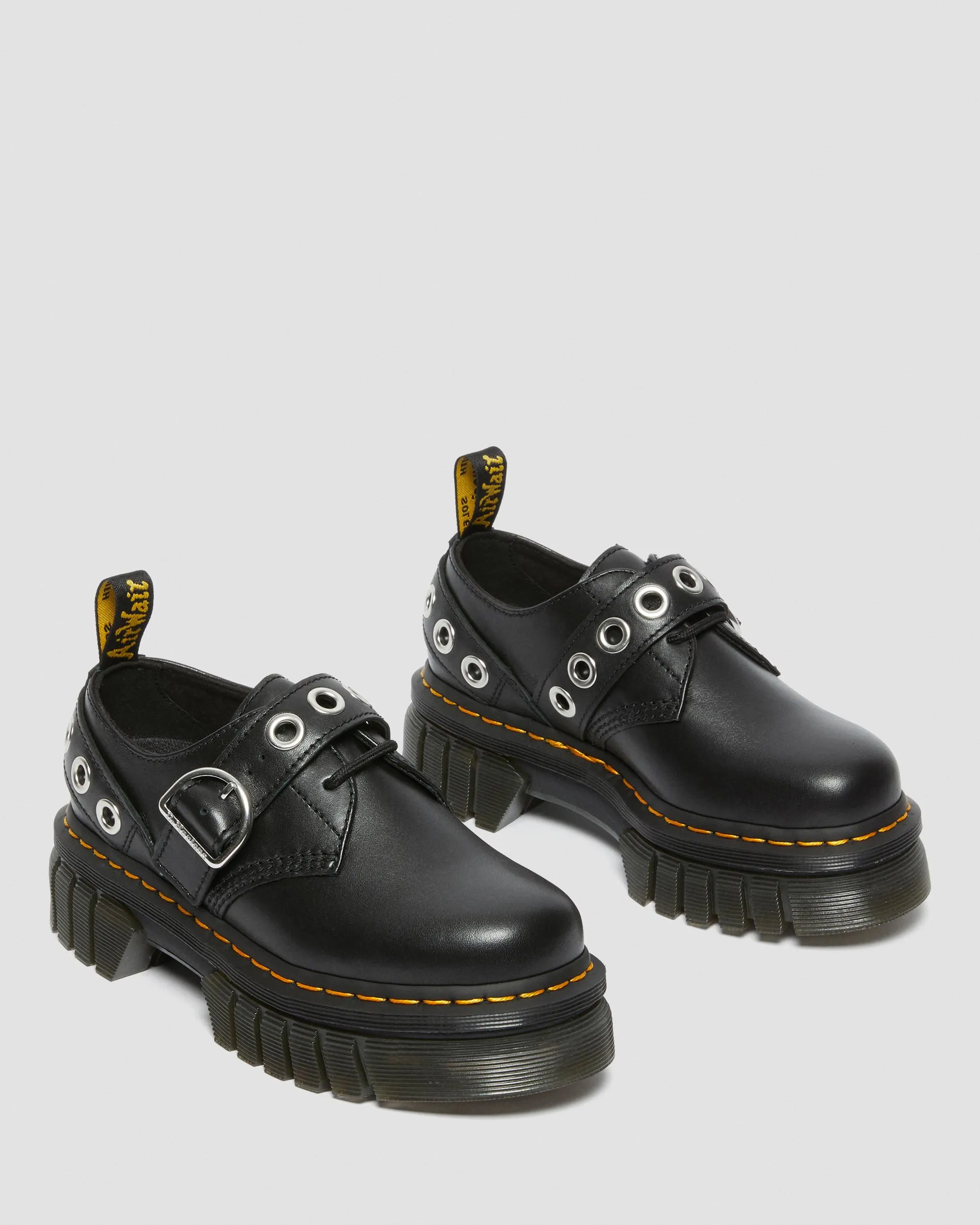 Zapatos con plataforma Audrick Hardware de piel
