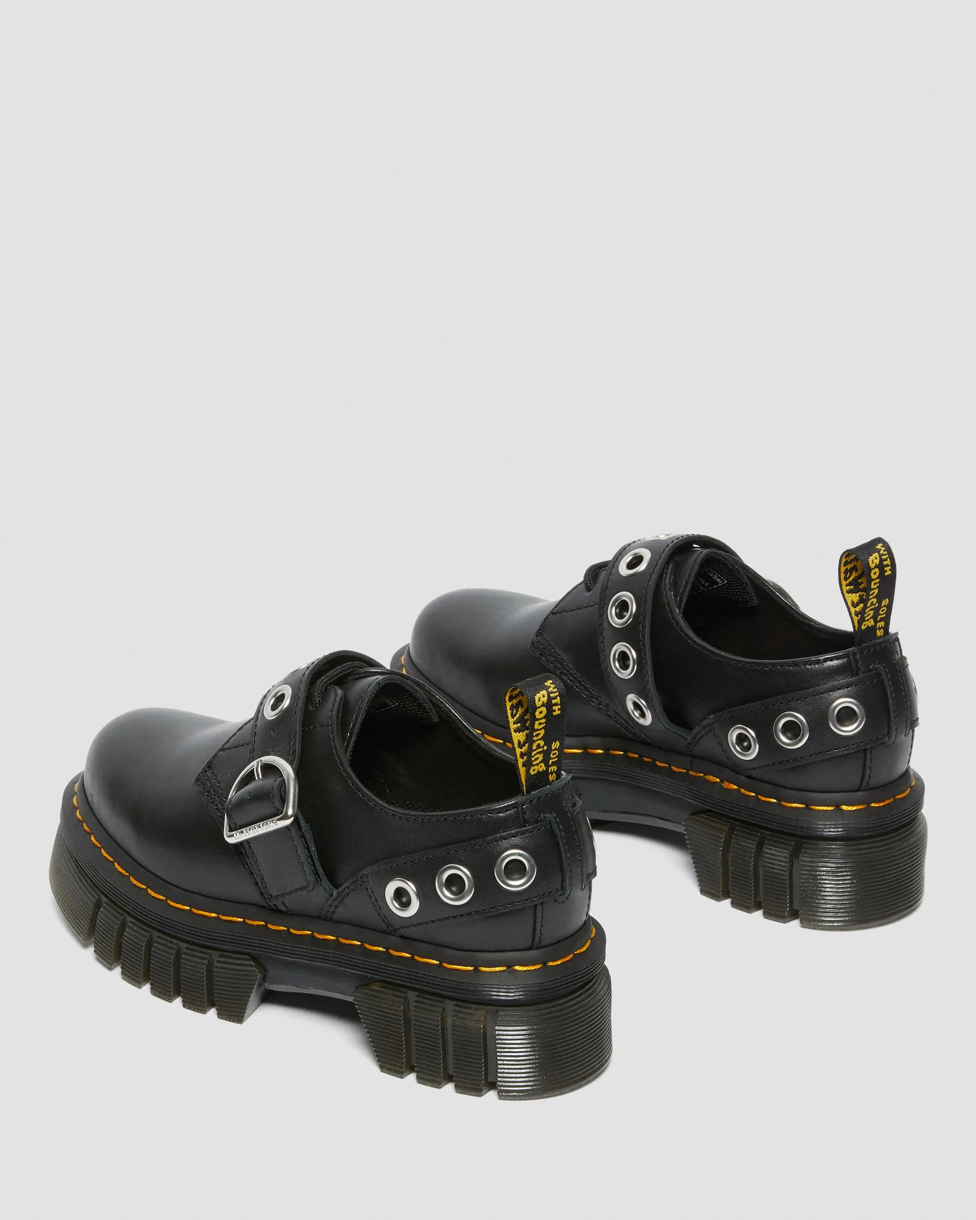 Zapatos con plataforma Audrick Hardware de piel