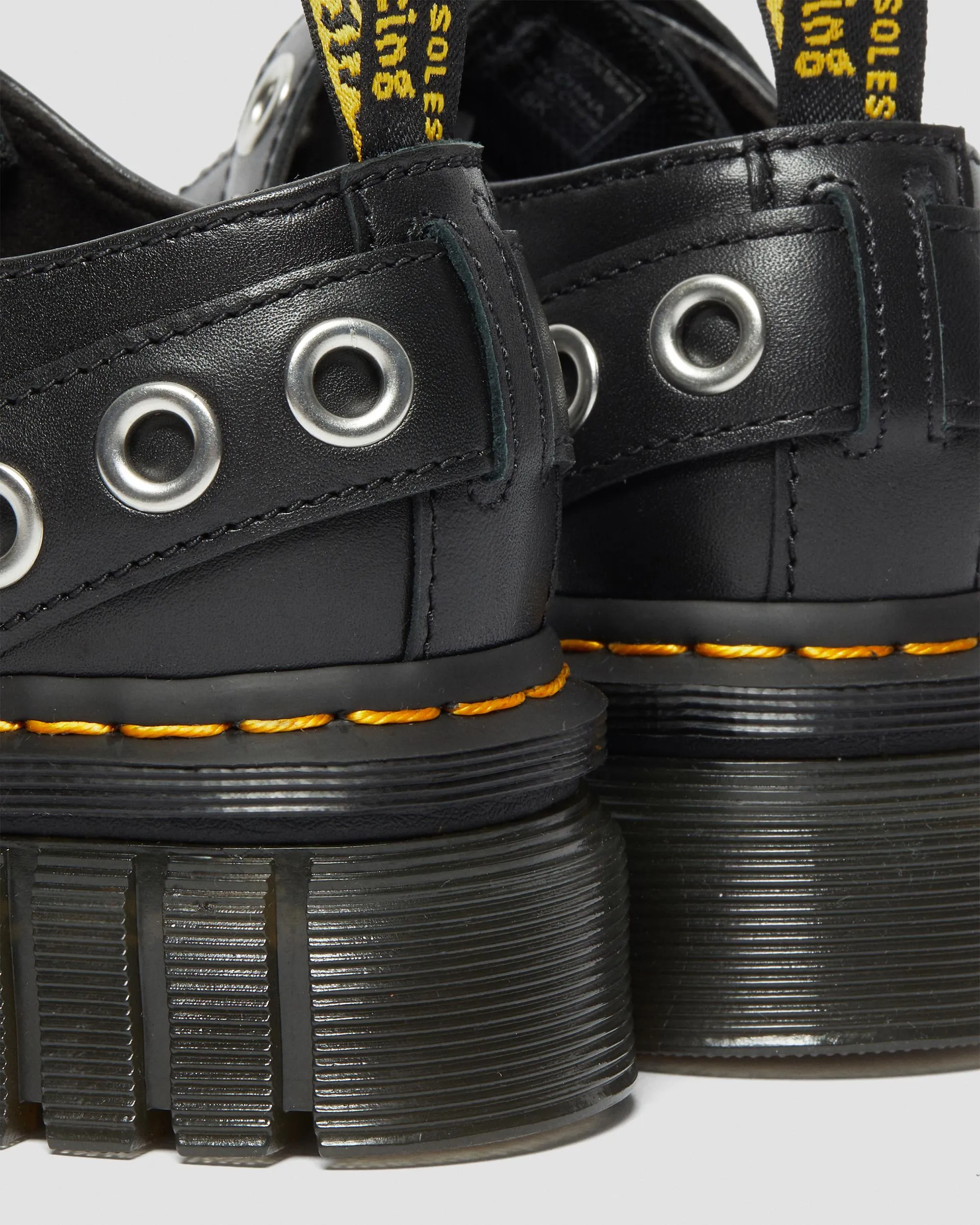 Zapatos con plataforma Audrick Hardware de piel
