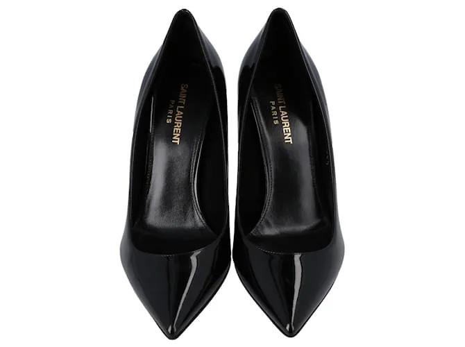 Zapatos de charol Opyum de Saint Laurent en negro 