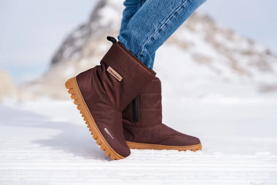 ZAPATOS DE INVIERNO BAREFOOT BAREBARICS POLARSTRIDE  COPPER BROWN