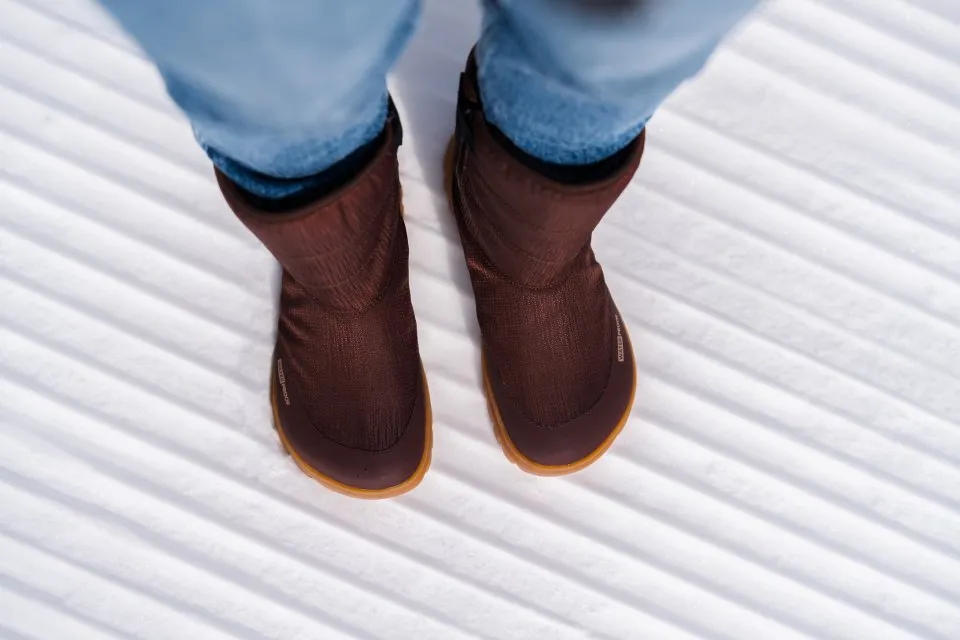 ZAPATOS DE INVIERNO BAREFOOT BAREBARICS POLARSTRIDE  COPPER BROWN