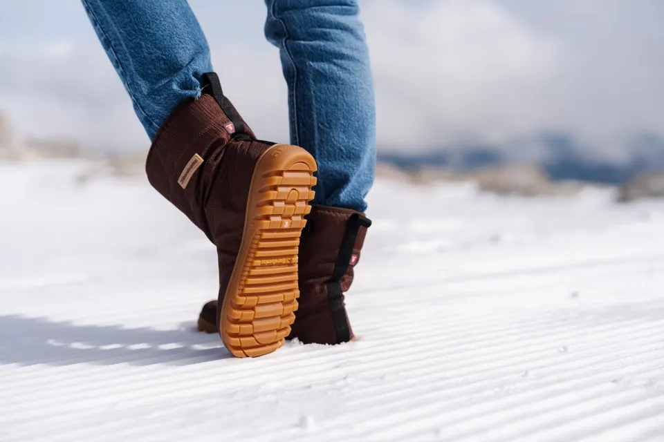 ZAPATOS DE INVIERNO BAREFOOT BAREBARICS POLARSTRIDE  COPPER BROWN