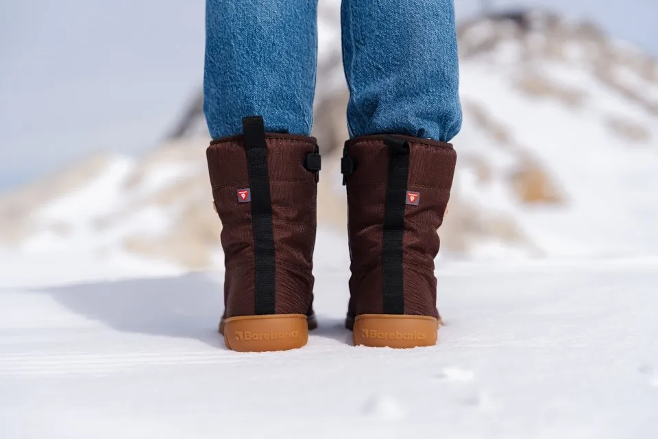 ZAPATOS DE INVIERNO BAREFOOT BAREBARICS POLARSTRIDE  COPPER BROWN