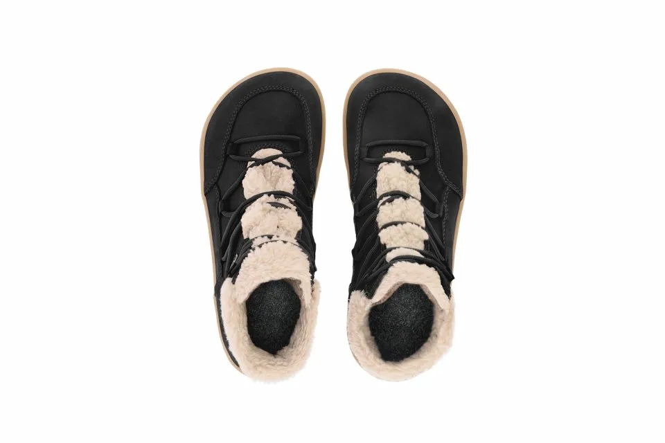 ZAPATOS DE INVIERNO BAREFOOT BE LENKA BLISS  BLACK