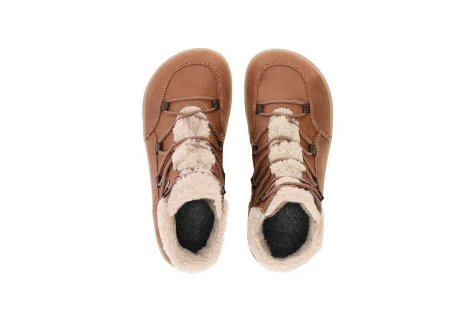ZAPATOS DE INVIERNO BAREFOOT BE LENKA BLISS  BROWN
