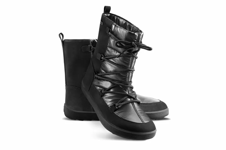 ZAPATOS DE INVIERNO BAREFOOT BE LENKA SNOWFOX WOMAN  BLACK