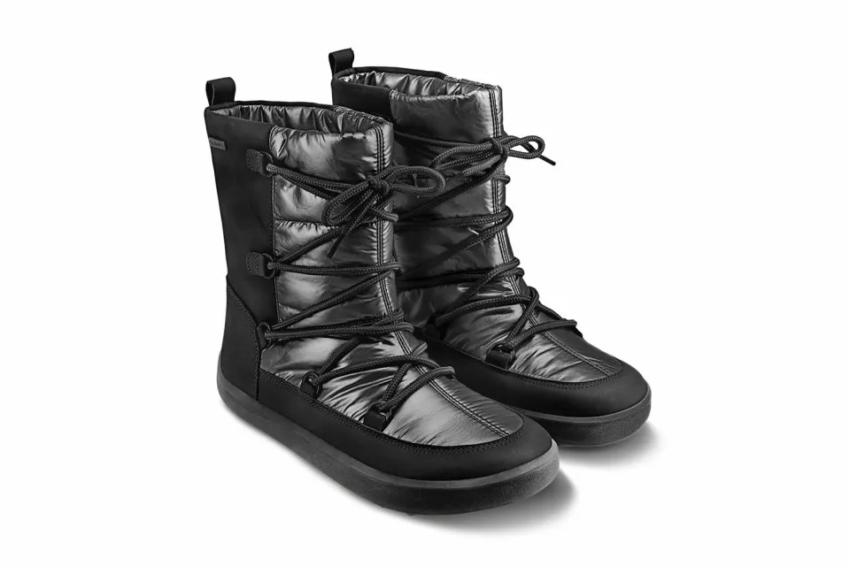 ZAPATOS DE INVIERNO BAREFOOT BE LENKA SNOWFOX WOMAN  BLACK