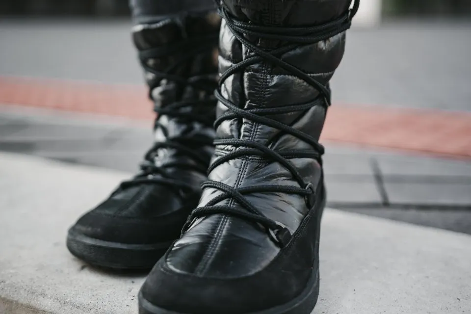 ZAPATOS DE INVIERNO BAREFOOT BE LENKA SNOWFOX WOMAN  BLACK
