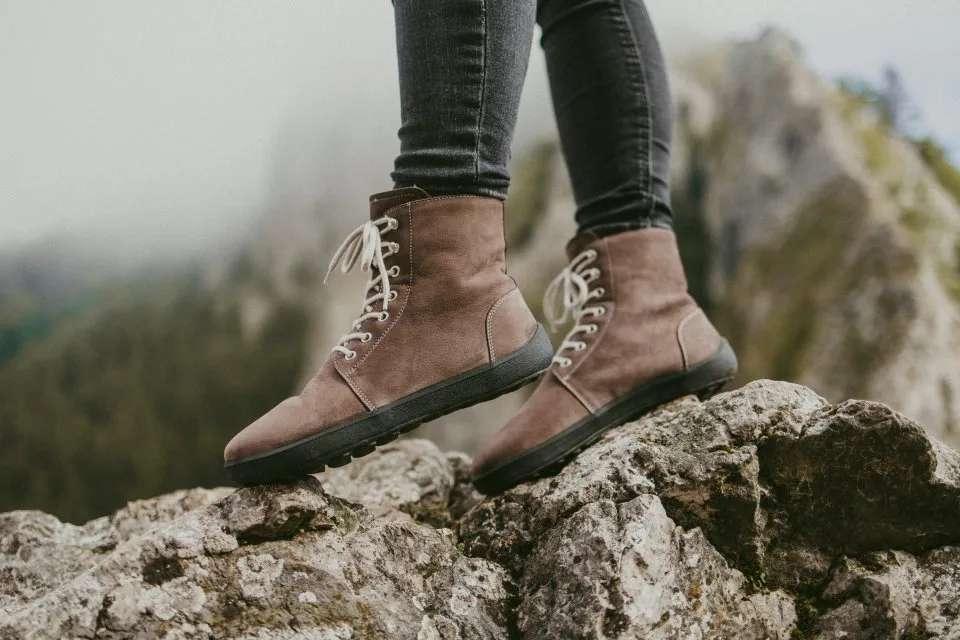 ZAPATOS DE INVIERNO BAREFOOT BE LENKA WINTER 3.0  CHOCOLATE
