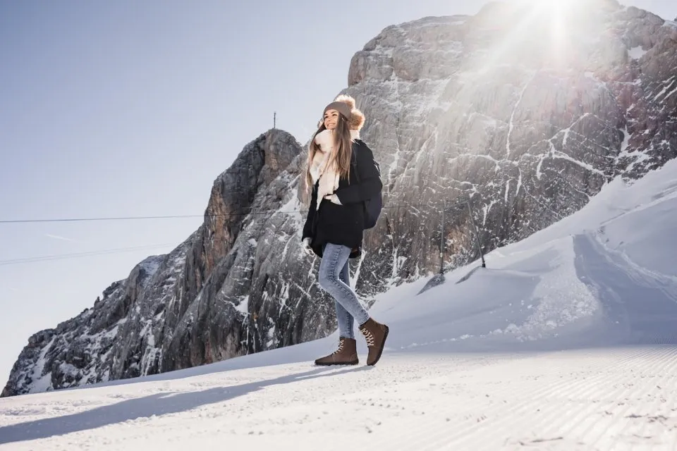 ZAPATOS DE INVIERNO BAREFOOT BE LENKA WINTER 3.0  CHOCOLATE