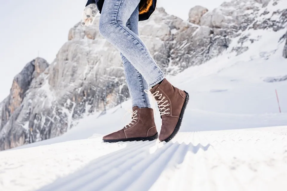 ZAPATOS DE INVIERNO BAREFOOT BE LENKA WINTER 3.0  CHOCOLATE