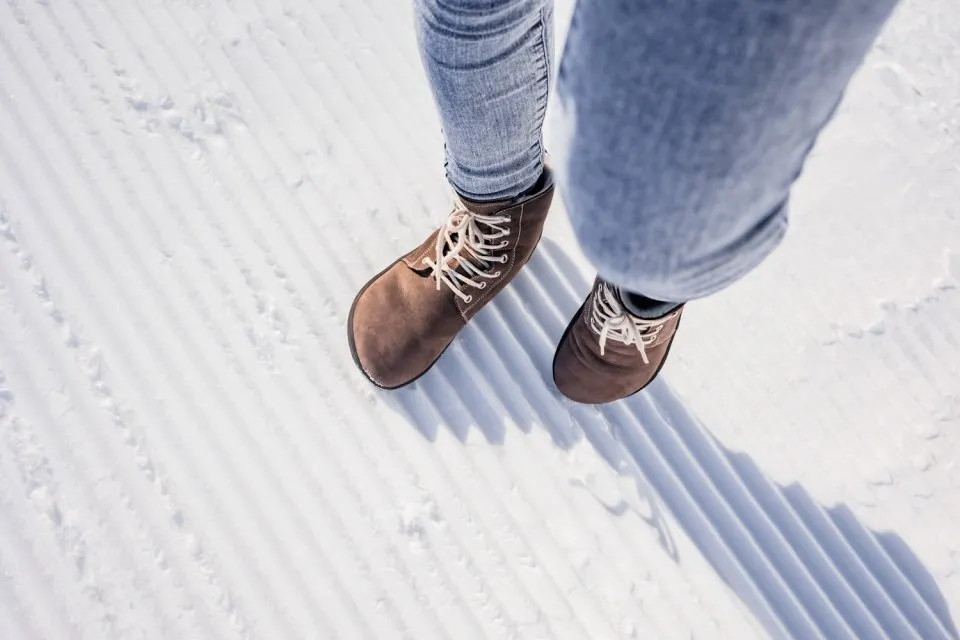 ZAPATOS DE INVIERNO BAREFOOT BE LENKA WINTER 3.0  CHOCOLATE