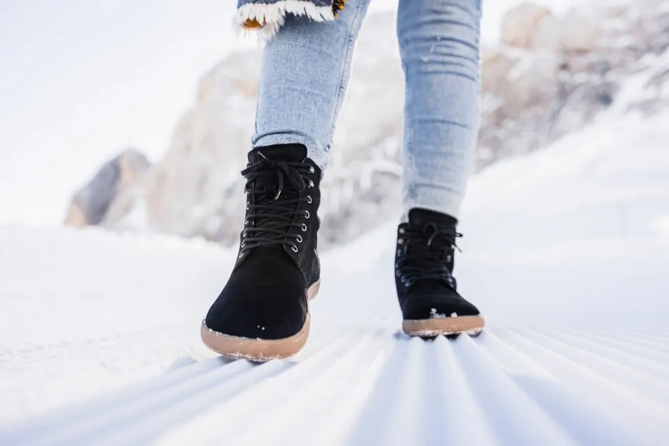 ZAPATOS DE INVIERNO BAREFOOT BE LENKA WINTER 3.0  MATT BLACK