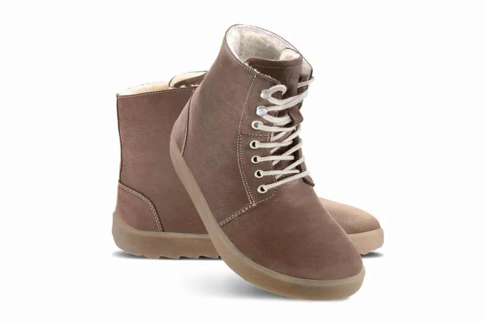 ZAPATOS DE INVIERNO BAREFOOT BE LENKA WINTER 3.0  WALNUT BROWN