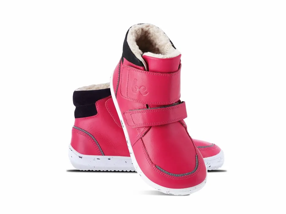 ZAPATOS DE INVIERNO PARA NIñO BAREFOOT  BE LENKA PANDA 2.0  RASPBERRY PINK