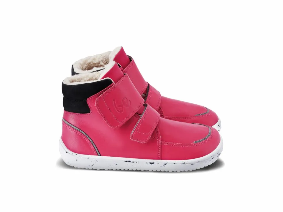ZAPATOS DE INVIERNO PARA NIñO BAREFOOT  BE LENKA PANDA 2.0  RASPBERRY PINK